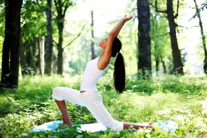 pratique du yoga en nature